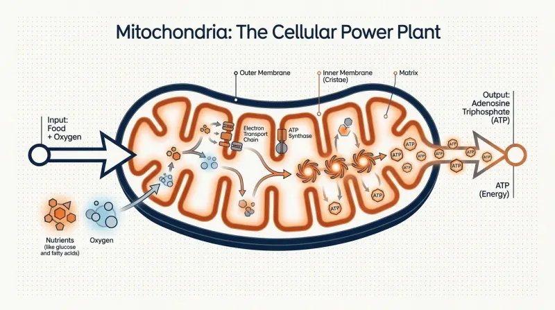 Combustível para Suas Células: Os Alimentos que Potencializam a Energia Mitocondrial